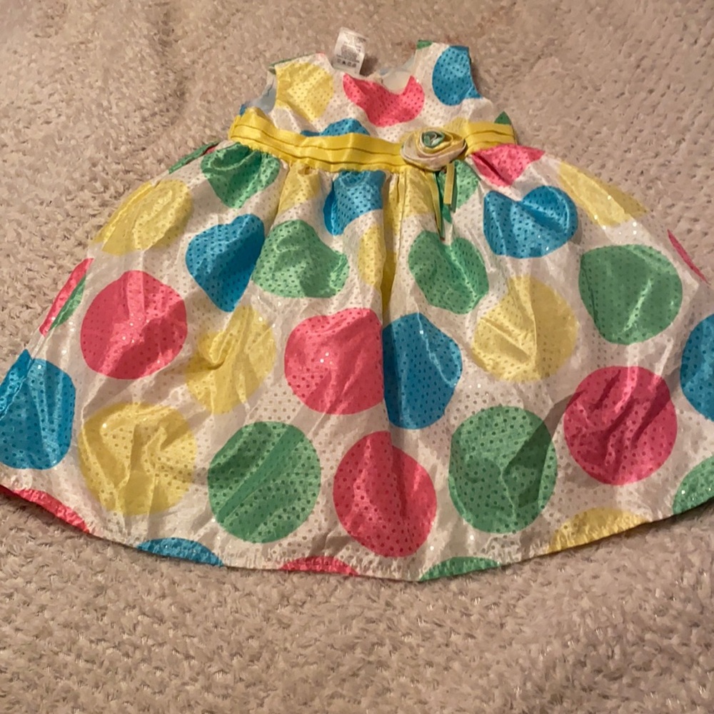 New Horizons Polka Dot Dress 3T